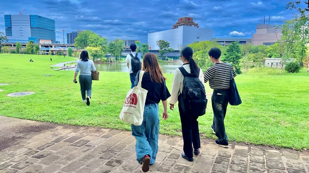 イベントに向けた公園現地調査写真